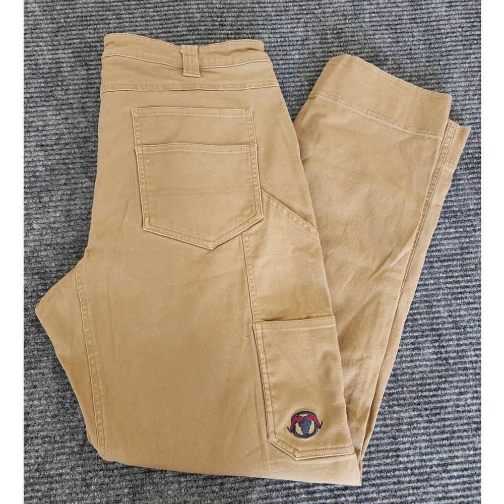 Men's Tan Workwear Cargo Pants